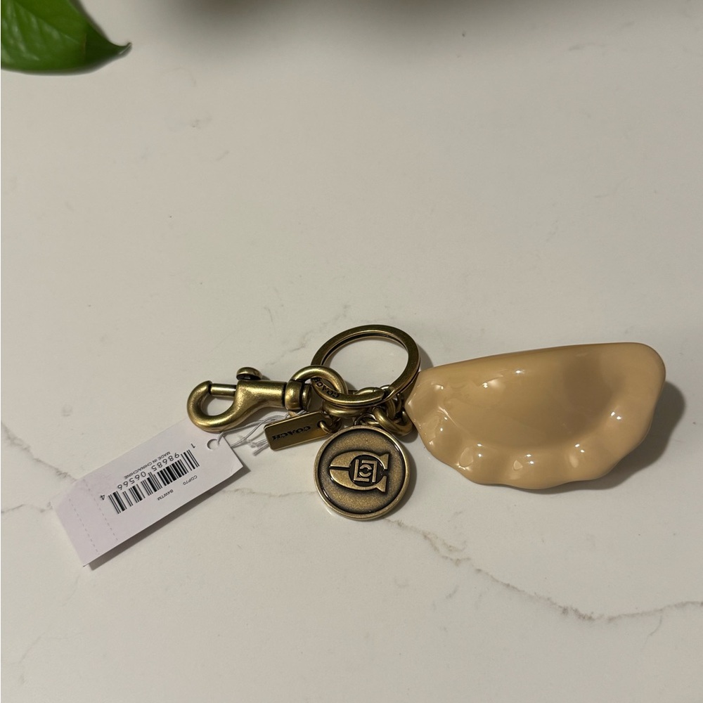 NWT Coach Clot Dumpling Bag Charm - Picture 14 of 16